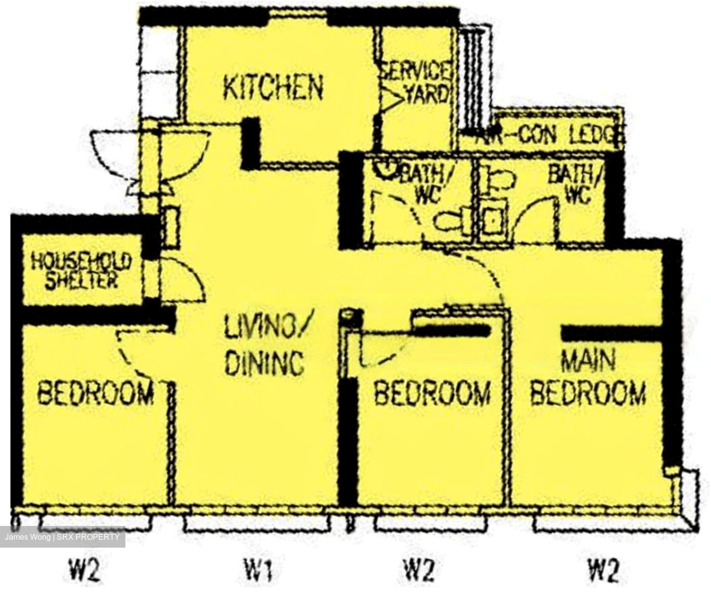 Blk 53 Forfar Heights (Queenstown), HDB 4 Rooms #449377491